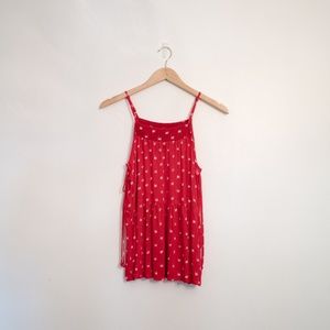 NWOT Universal Thread Red Strappy Tank Top
